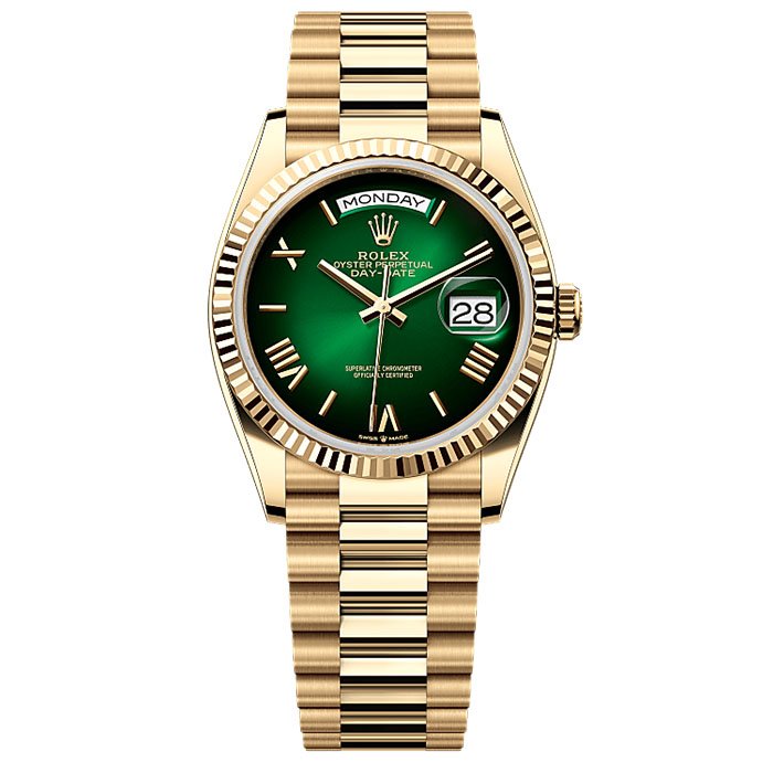 Rolex Day-Date 36 36 mm, 18 ct yellow gold Watch