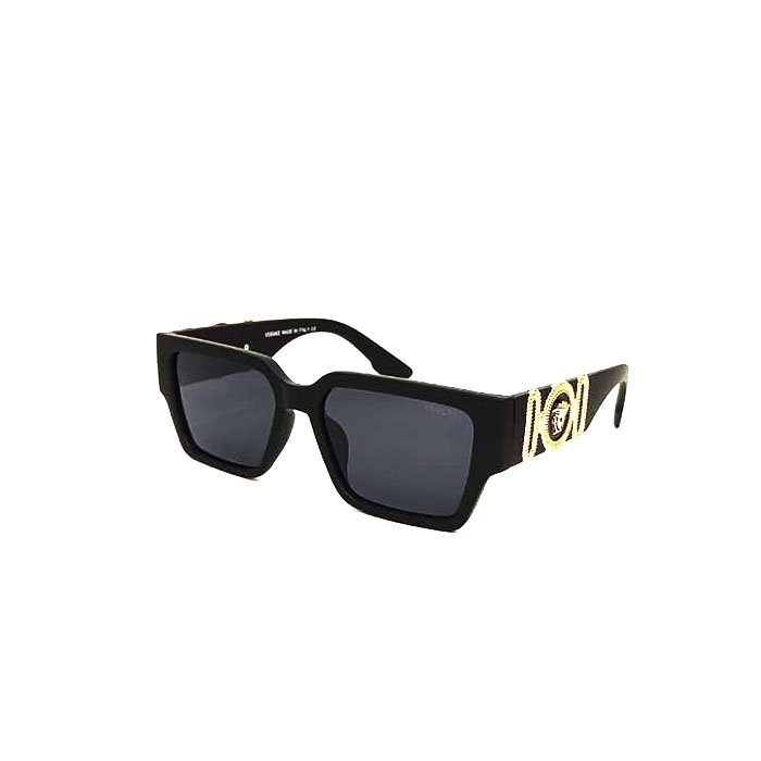Versace Luxury Square Black Sunglasses SWISS_B252026